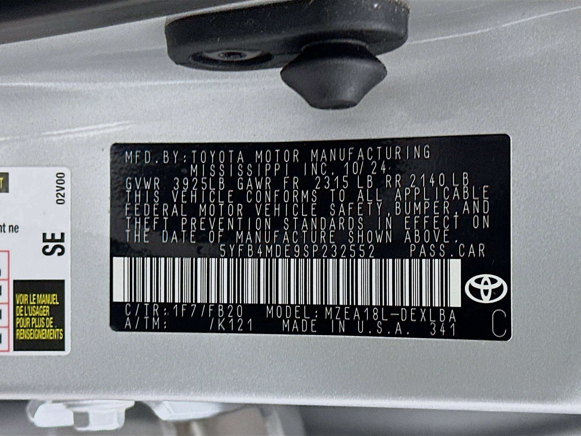 Used 2025 Toyota Corolla LE image 12