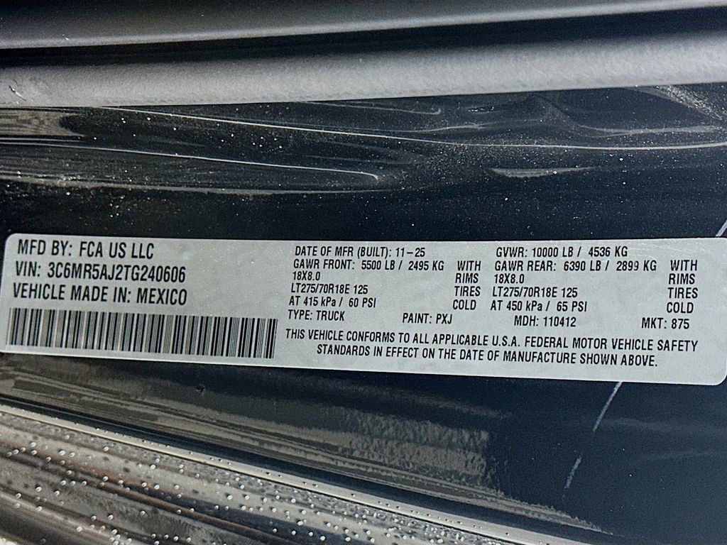 New 2026 RAM 2500 Tradesman w/ Chrome Appearance Group image 18