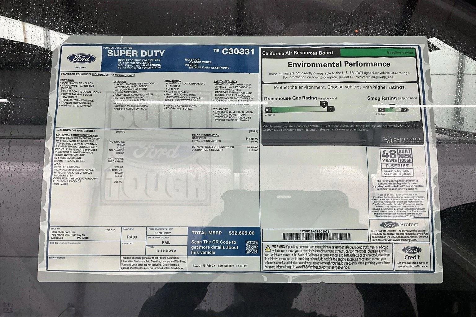 New 2026 Ford F250 XL w/ XL Chrome Package image 34