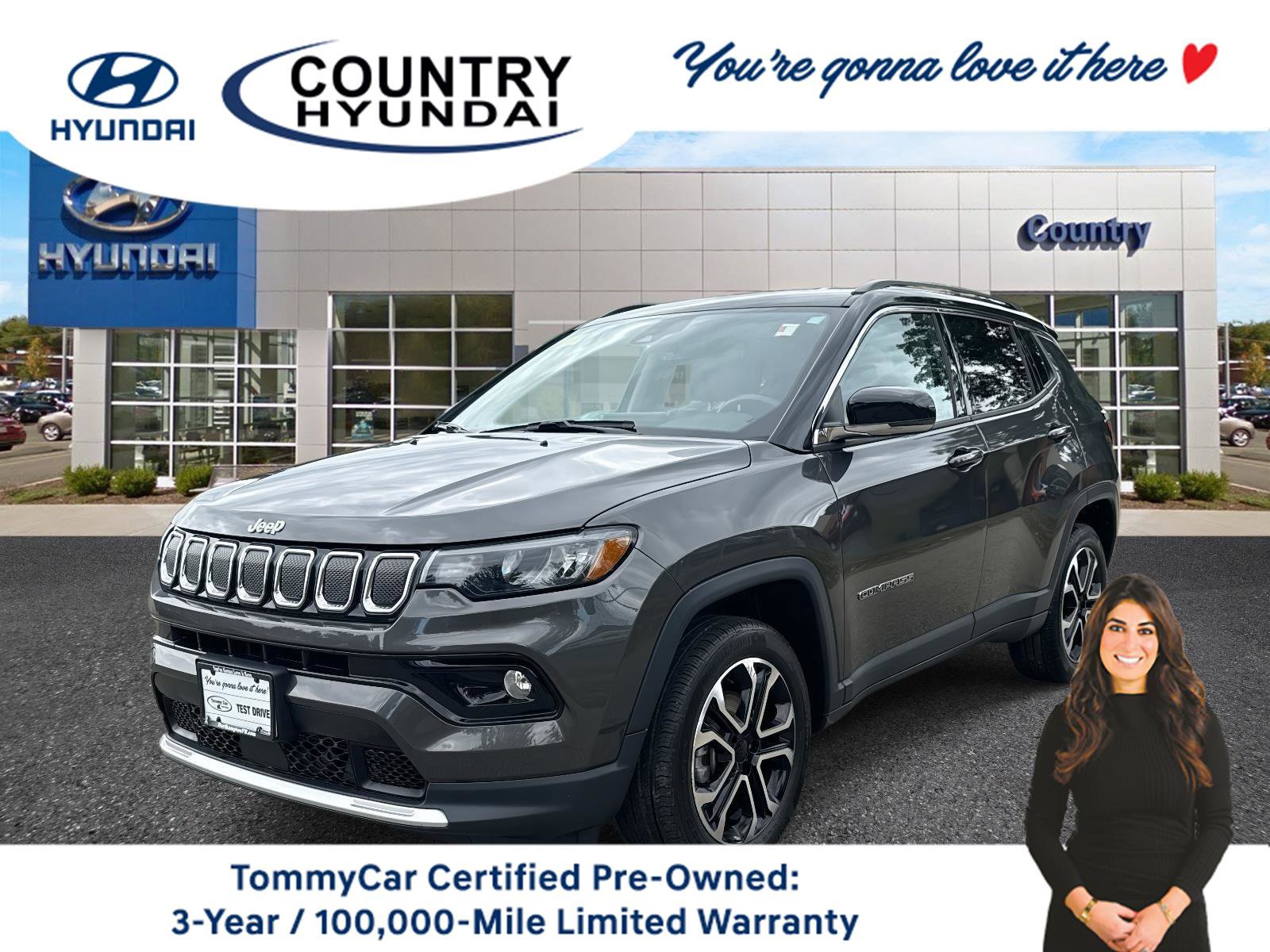 Used 2022 Jeep Compass Limited image 1