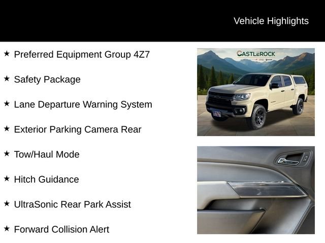 Used 2021 Chevrolet Colorado Z71 w/ Safety Package image 8