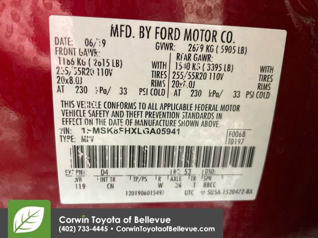 Used 2020 Ford Explorer Limited image 25