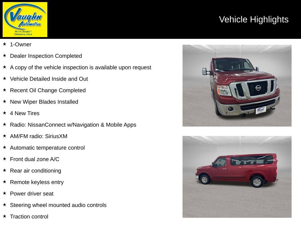 Used 2020 Nissan NV 3500 SL image 2
