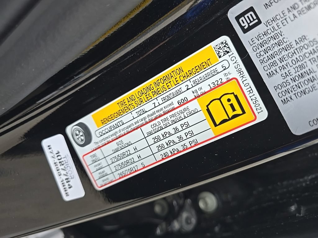 Used 2026 Cadillac Escalade ESV Platinum Sport w/ LPO, Floor Liner Package AWD/4WD image 15