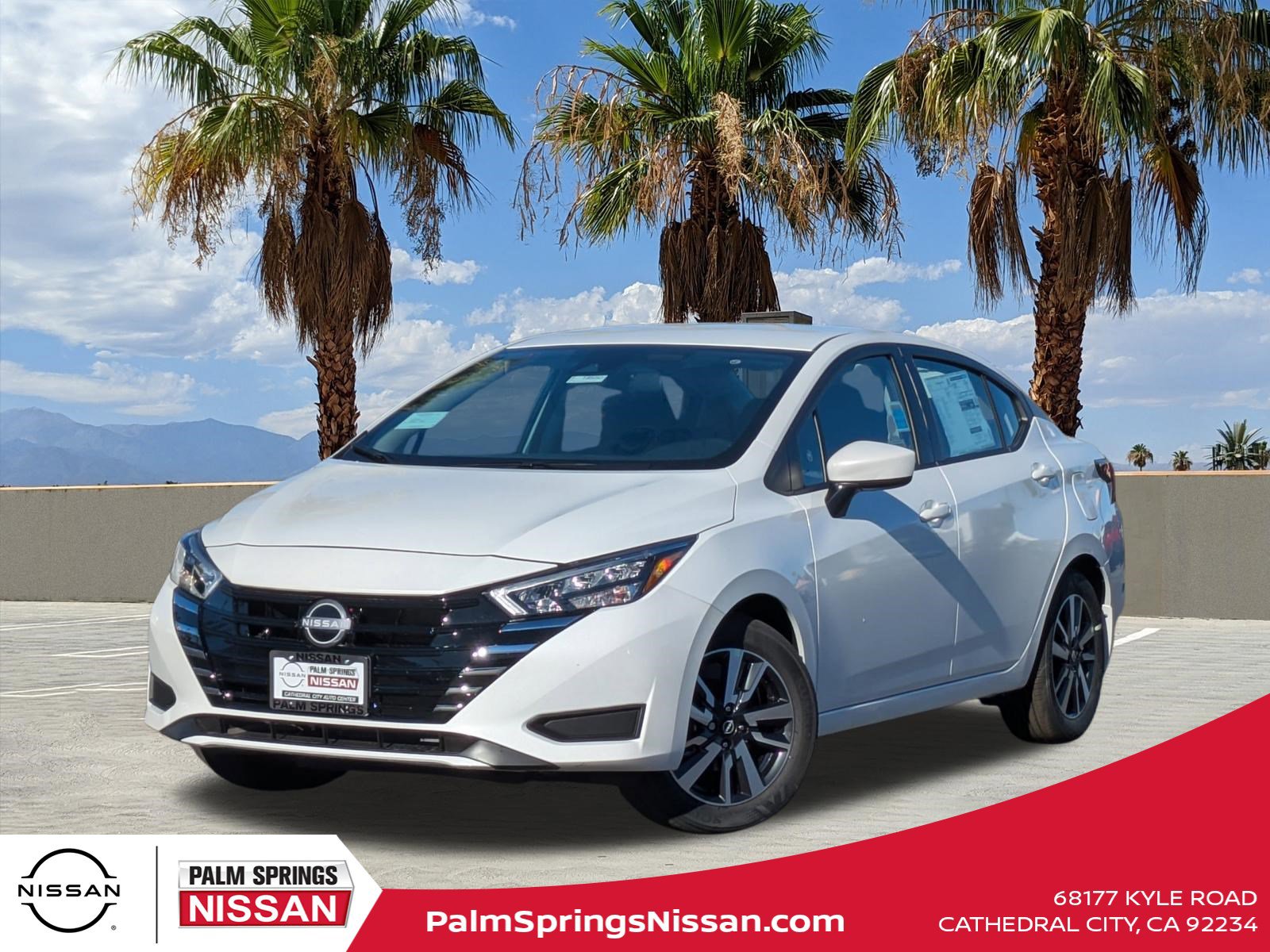 New 2025 Nissan Versa SV w/ Trunk Package