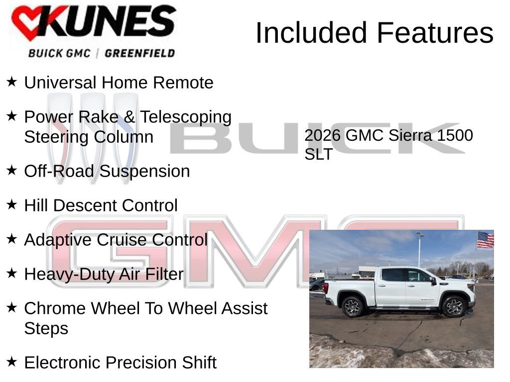 New 2026 GMC Sierra 1500 SLT w/ SLT Premium Plus Package image 4