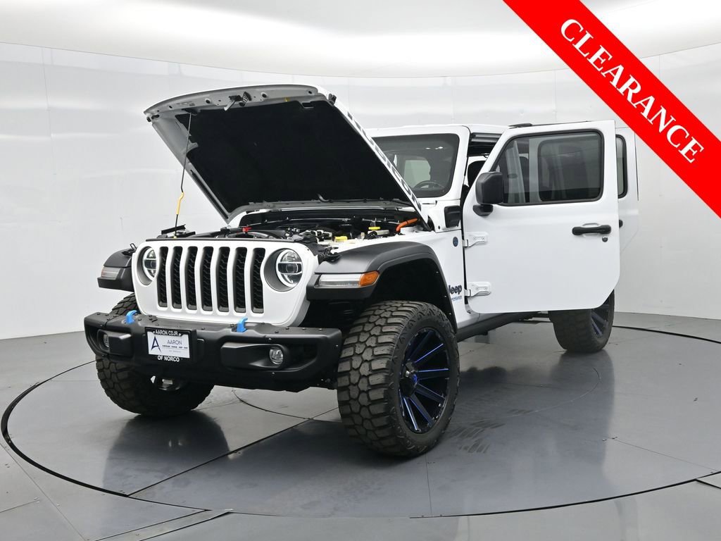 Used 2021 Jeep Wrangler Unlimited Rubicon 4xe w/ Steel Bumper Group image 34