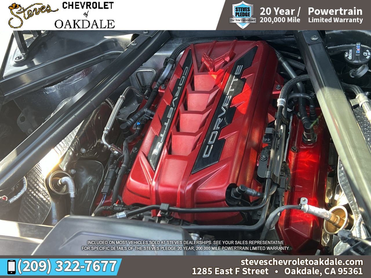 Certified 2022 Chevrolet Corvette Stingray Premium Cpe w/ Z51 Performance Package RWD image 30