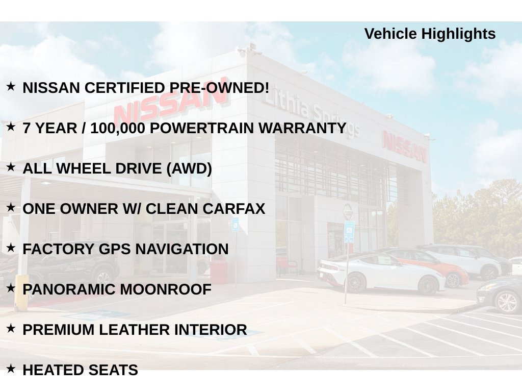 Certified 2026 Nissan Murano SL AWD/4WD image 7