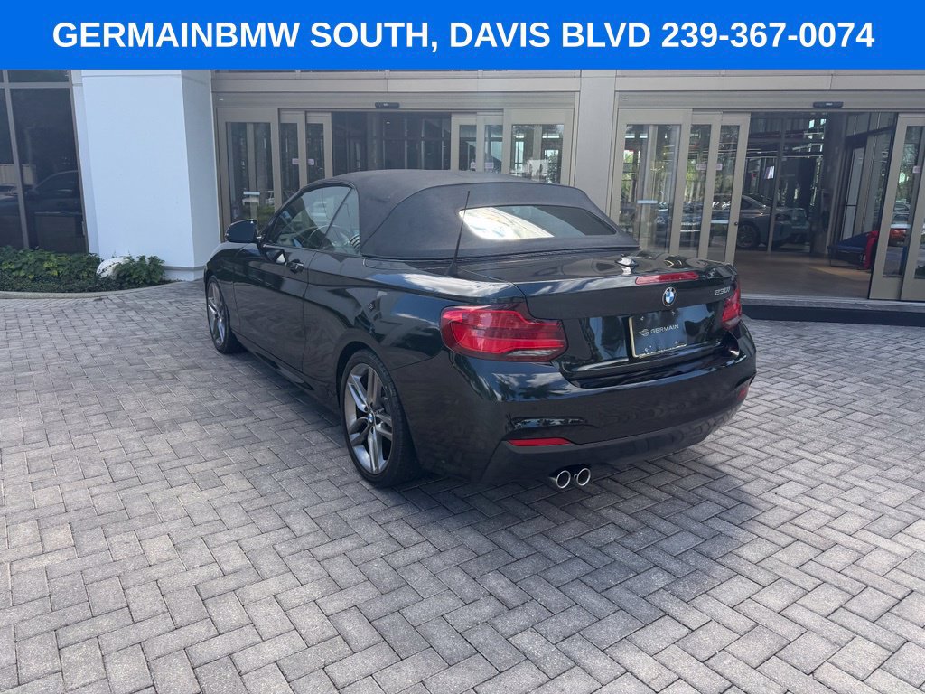 Used 2019 BMW 230i Convertible w/ M Sport Package RWD image 13