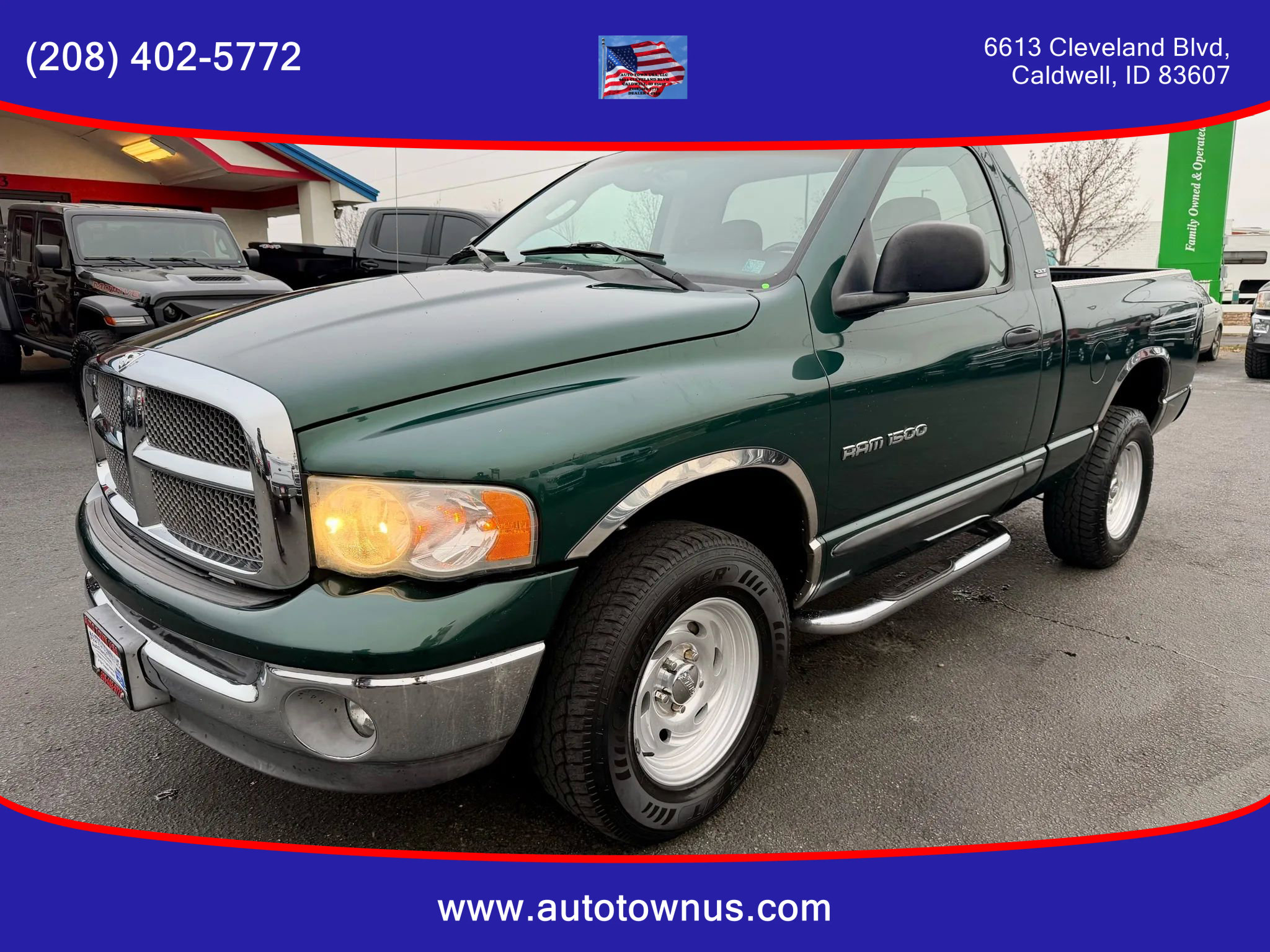 Used 2002 Dodge Ram 1500 Truck 4x4 Regular Cab image 1