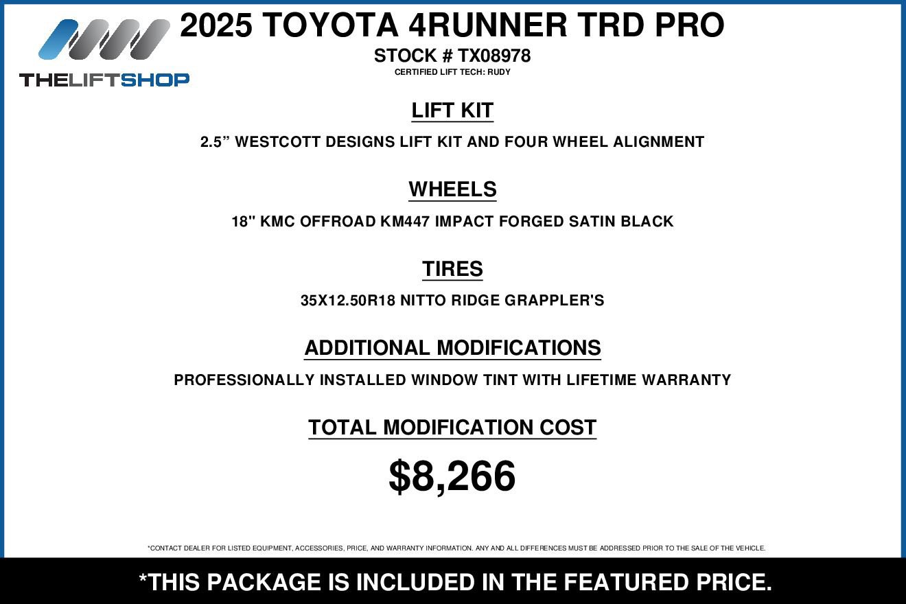 Used 2025 Toyota 4Runner TRD Pro image 2