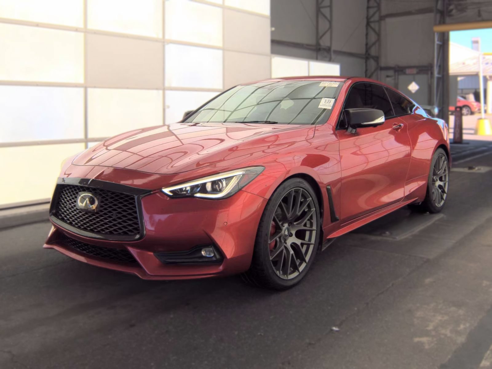 Used 2018 INFINITI Q60 Red Sport 400 w/ Pro Active Package AWD/4WD image 1