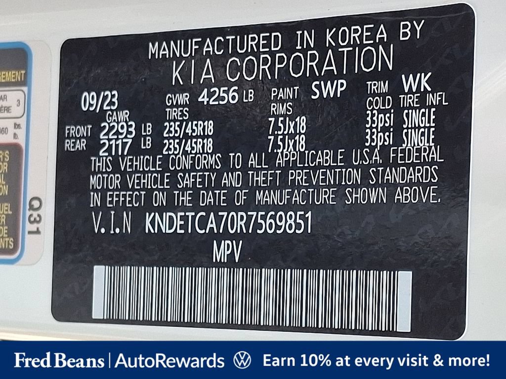 Used 2024 Kia Seltos SX w/ SX Sunroof Package AWD/4WD image 33