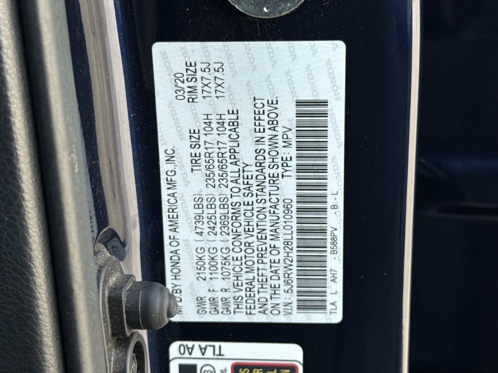 Used 2020 Honda CR-V LX image 30