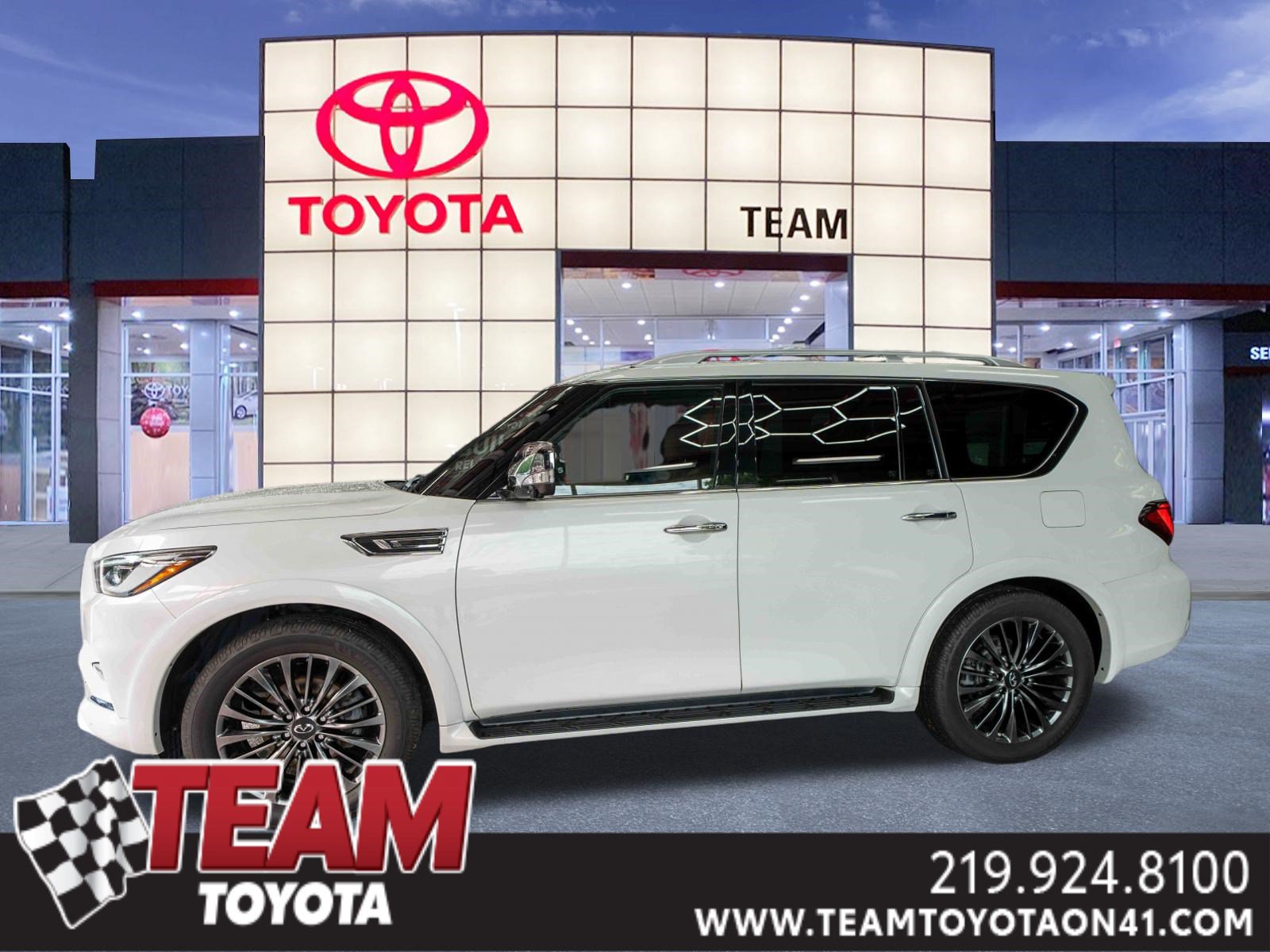 Used 2022 INFINITI QX80 Sensory w/ All-Season Package AWD/4WD image 1