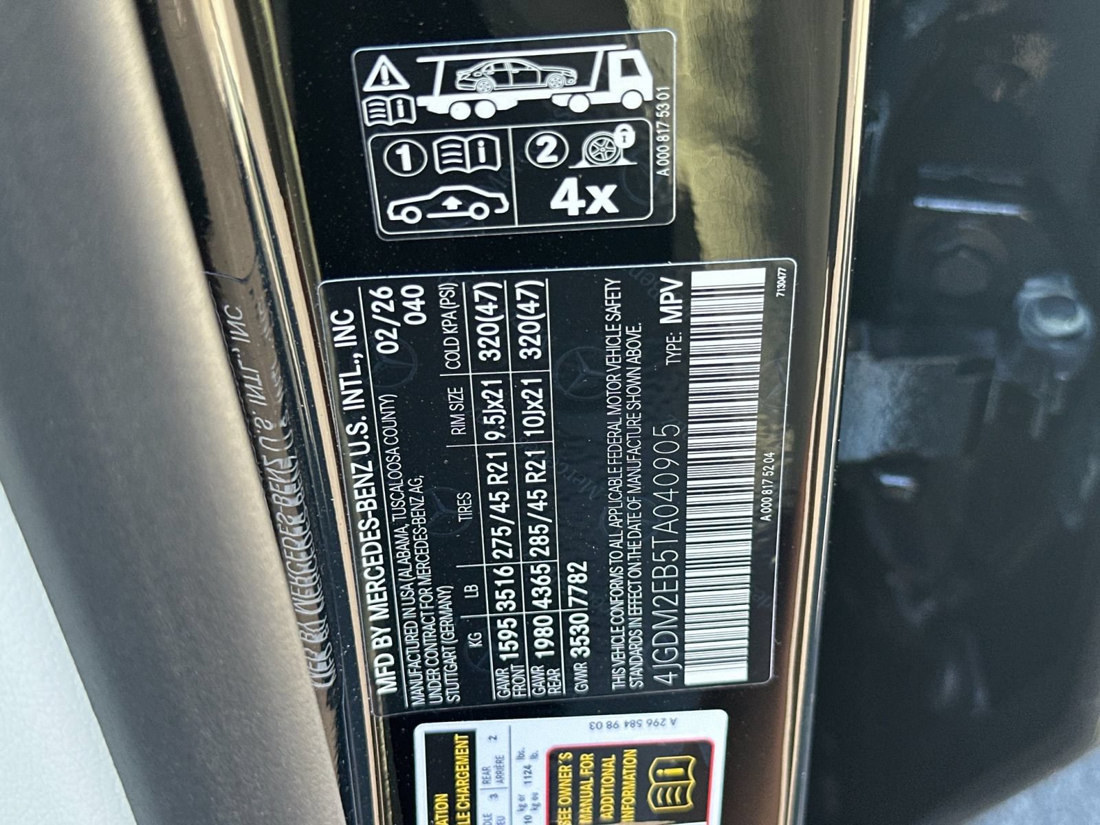 New 2026 Mercedes-Benz EQS 400 4MATIC SUV image 35