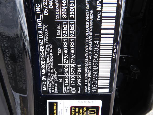 Certified 2024 Mercedes-Benz EQE AMG 4MATIC SUV image 7
