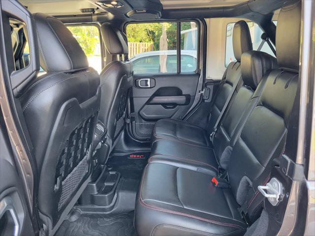 Used 2021 Jeep Wrangler Unlimited Rubicon w/ Uconnect 4C Nav & Sound Group AWD/4WD image 12