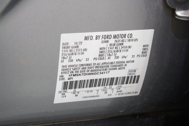Used 2022 Ford Explorer XLT RWD image 22