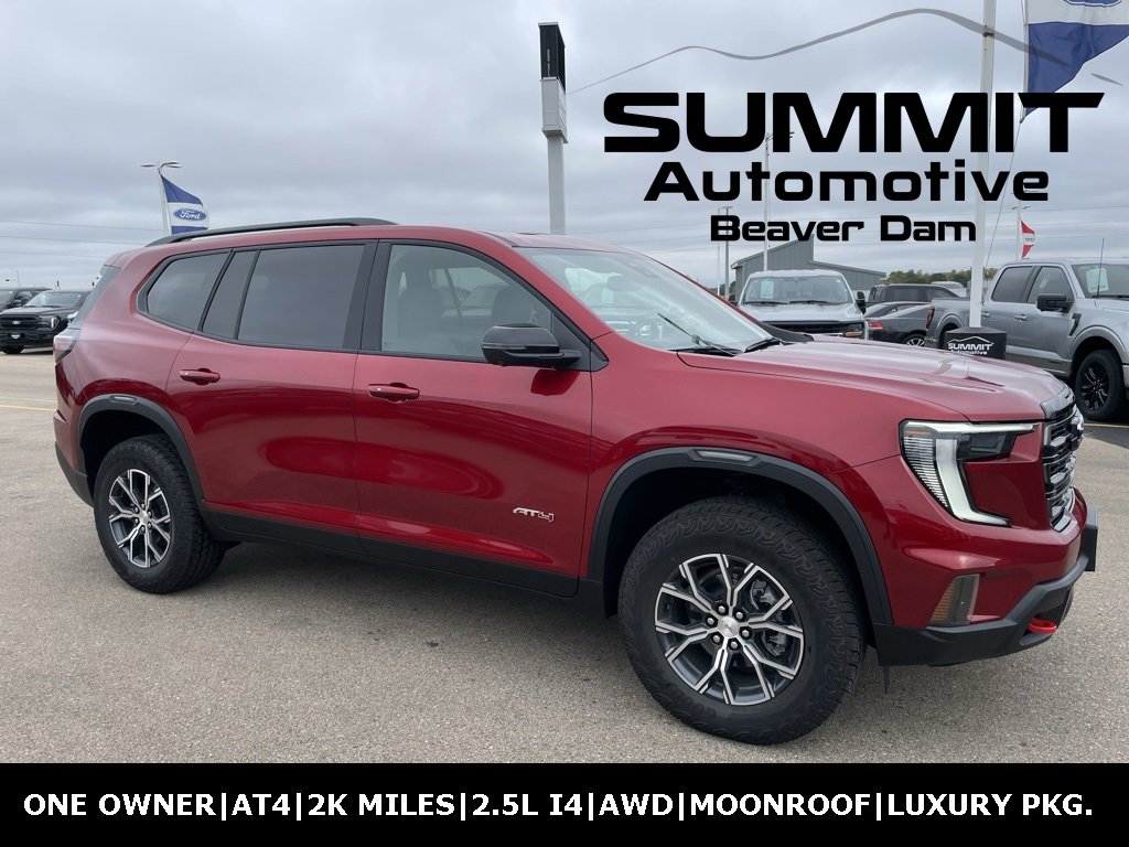 Used 2025 GMC Acadia AT4 w/ Luxury Package