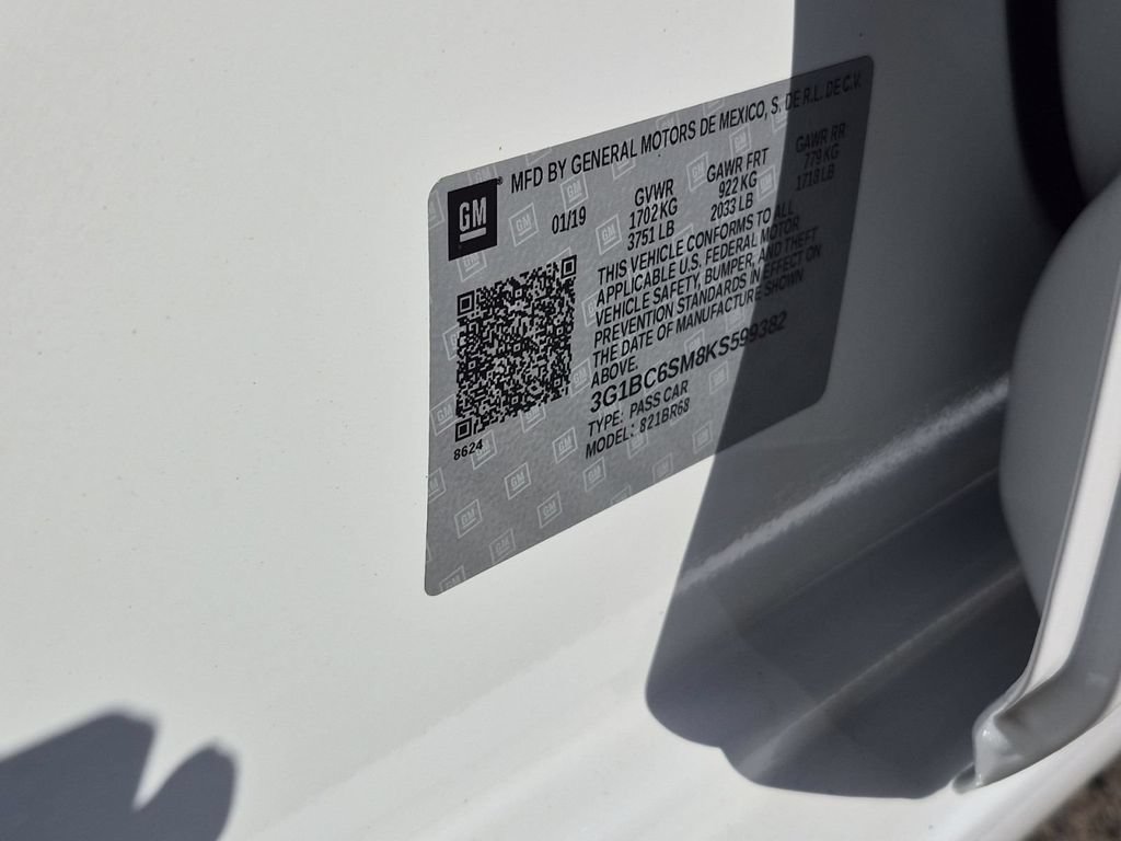 Certified 2019 Chevrolet Cruze LS w/ LS Convenience Package FWD image 34