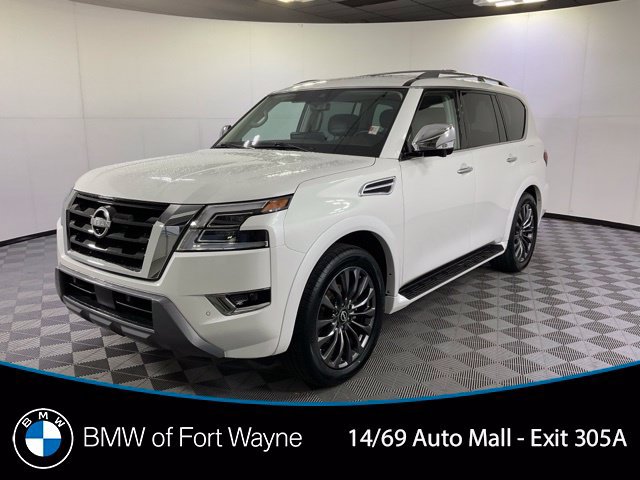 Used 2023 Nissan Armada Platinum w/ Captain's Chairs Package