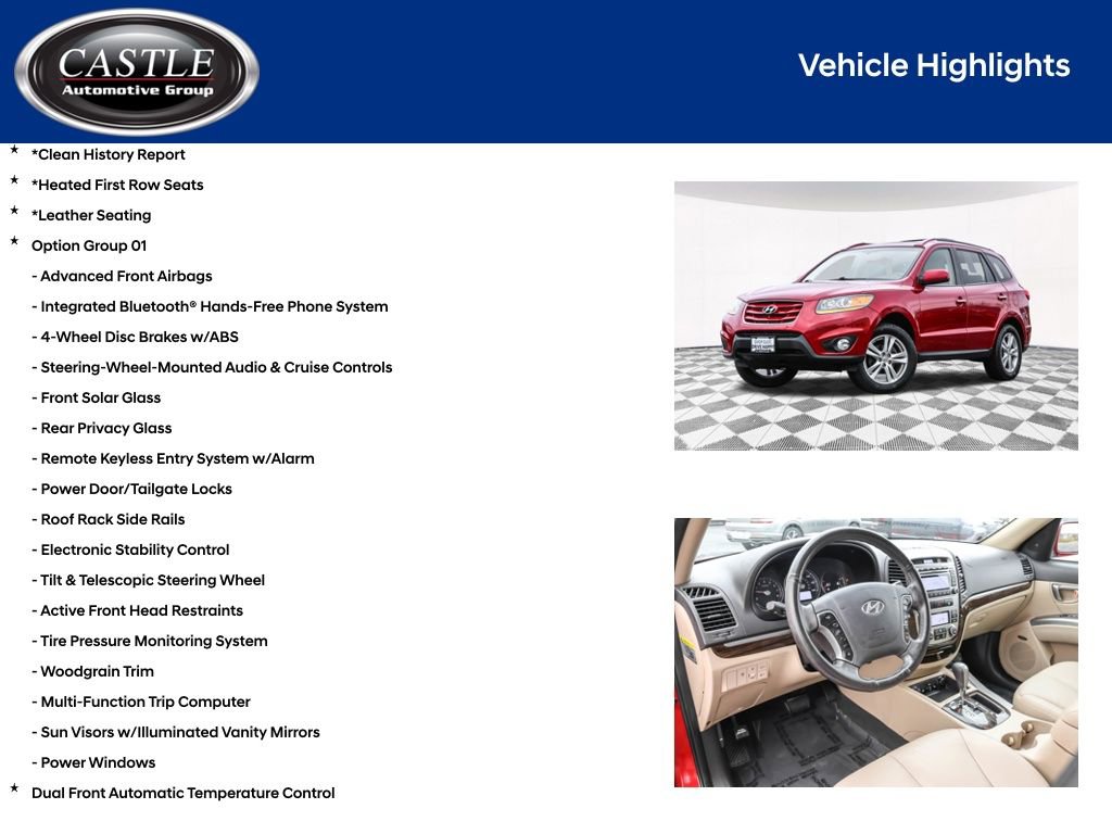 Used 2011 Hyundai Santa Fe Limited image 4