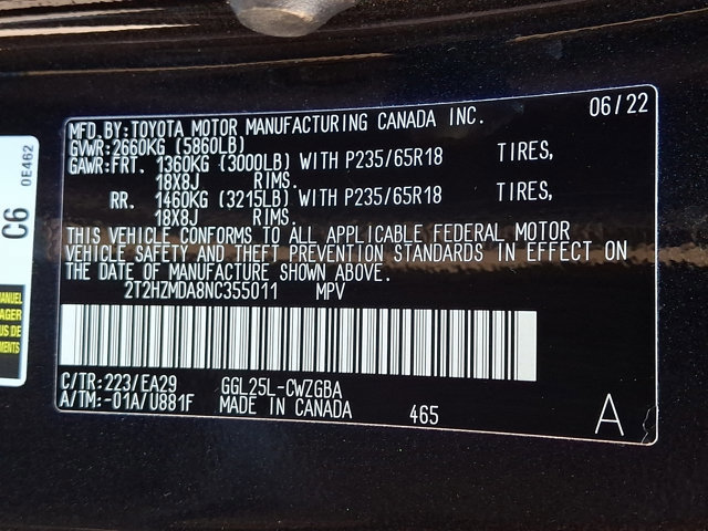 Certified 2022 Lexus RX 350 AWD w/ Premium Package image 29