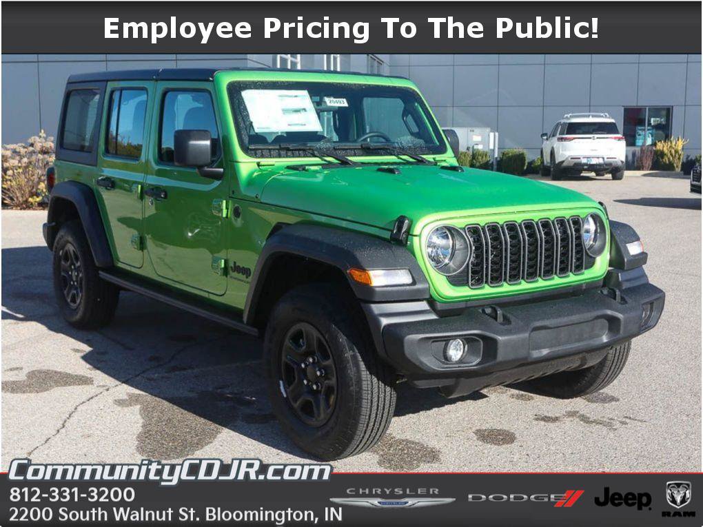 New 2026 Jeep Wrangler Unlimited Sport