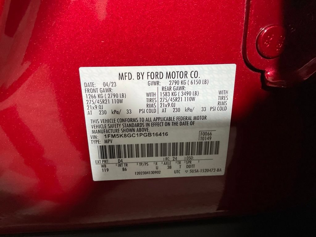 Certified 2023 Ford Explorer ST w/ Equipment Group 401A AWD/4WD image 29