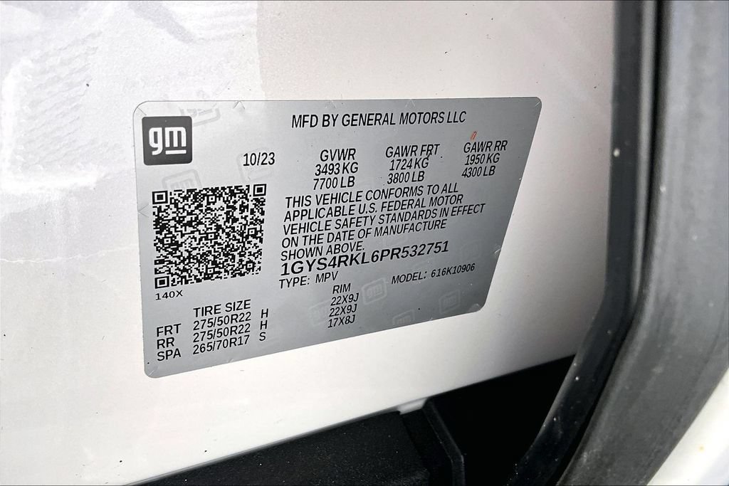 Used 2023 Cadillac Escalade ESV Sport Platinum w/ LPO, ONYX Package AWD/4WD image 35