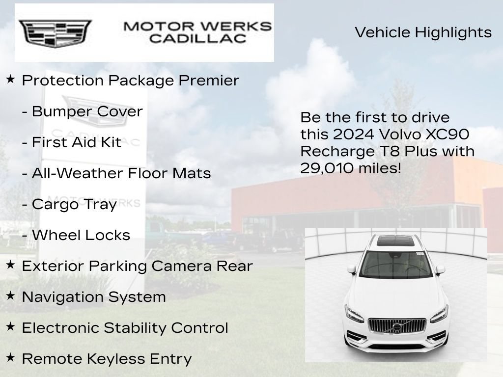 Used 2024 Volvo XC90 T8 Plus w/ Protection Package Premier AWD/4WD image 11