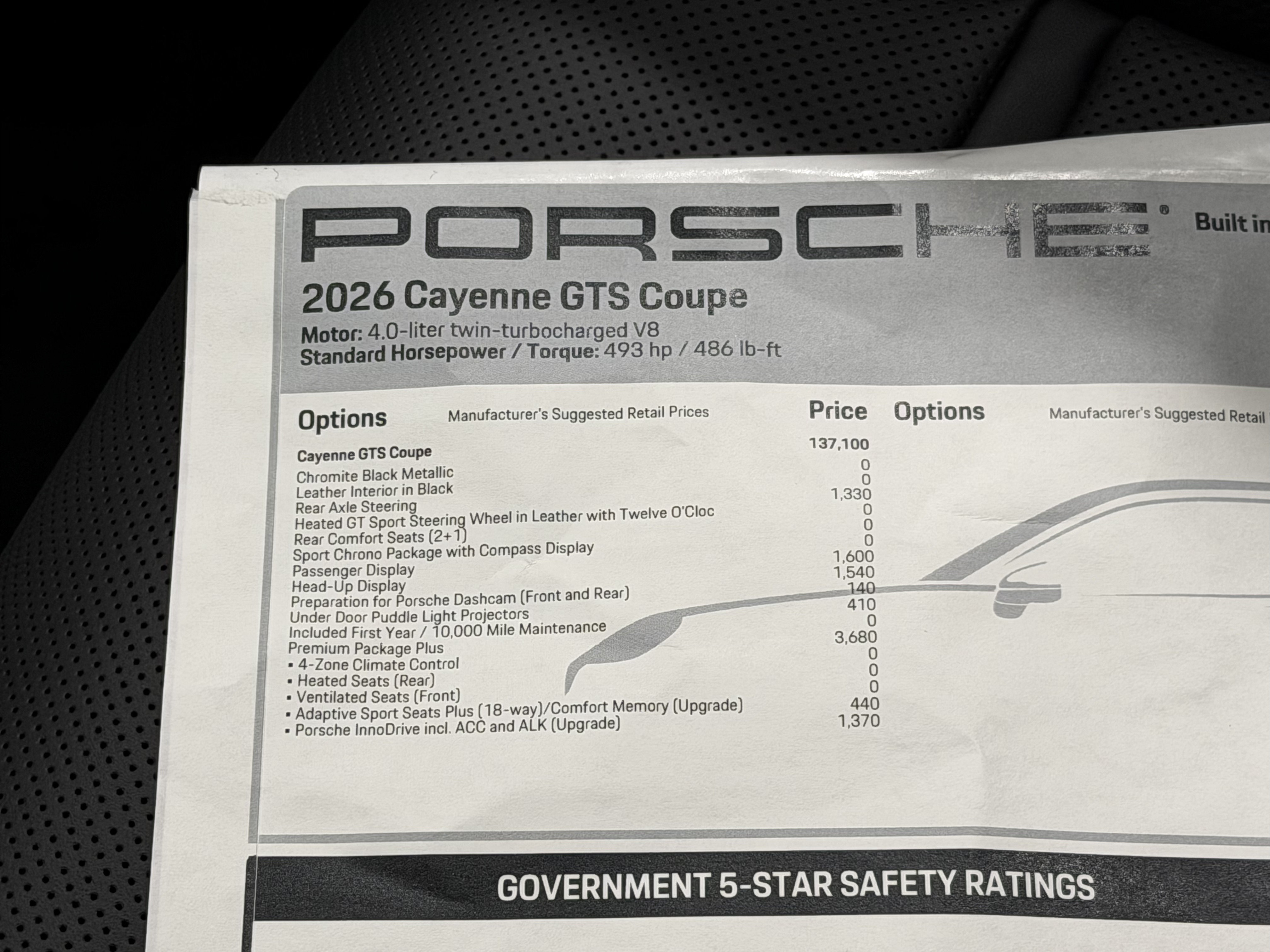 New 2026 Porsche Cayenne GTS AWD/4WD image 59