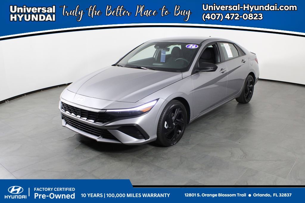 Certified 2026 Hyundai Elantra Sport FWD image 1
