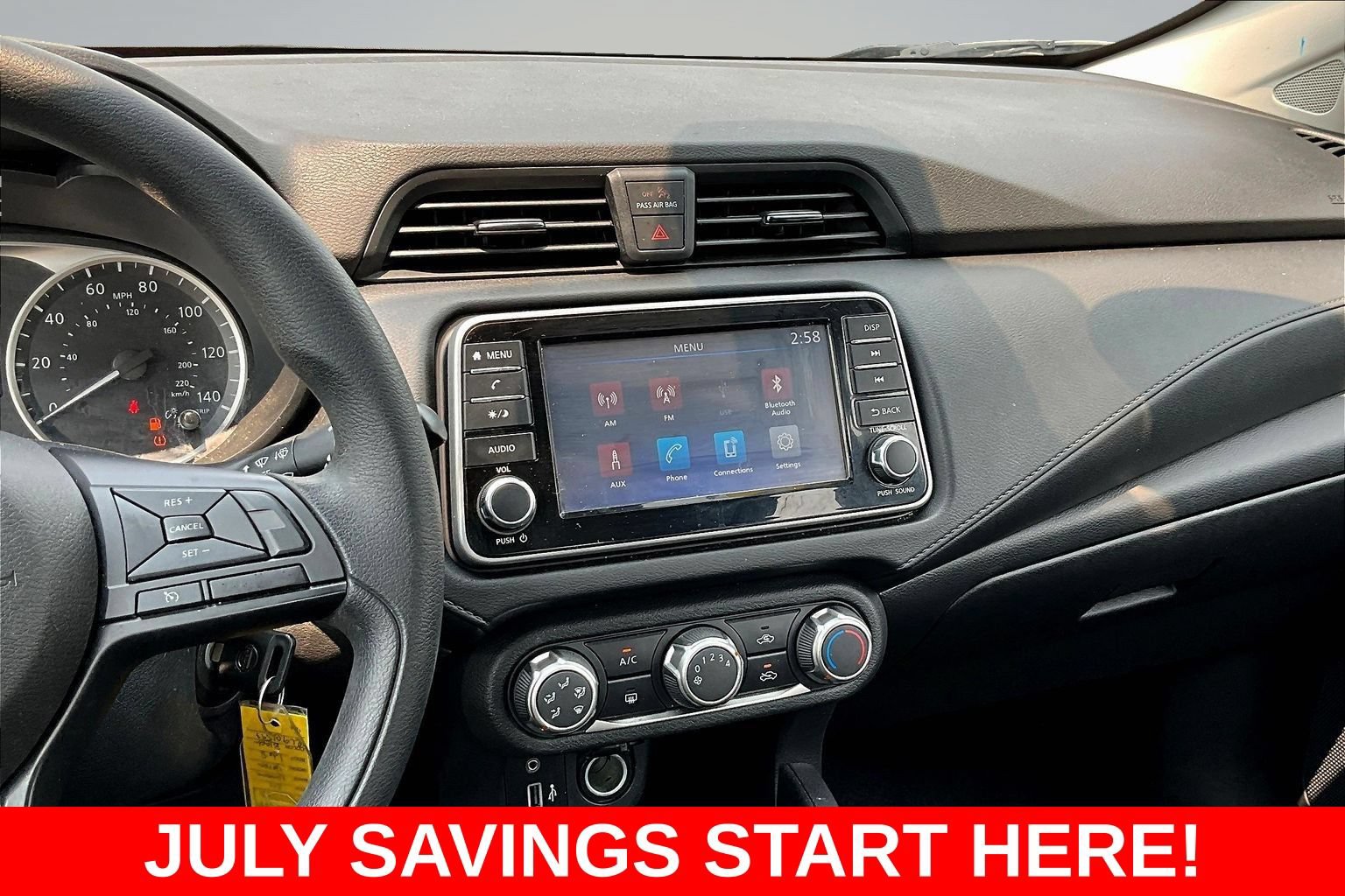 Used 2024 Nissan Versa S w/ S Plus Package FWD image 11