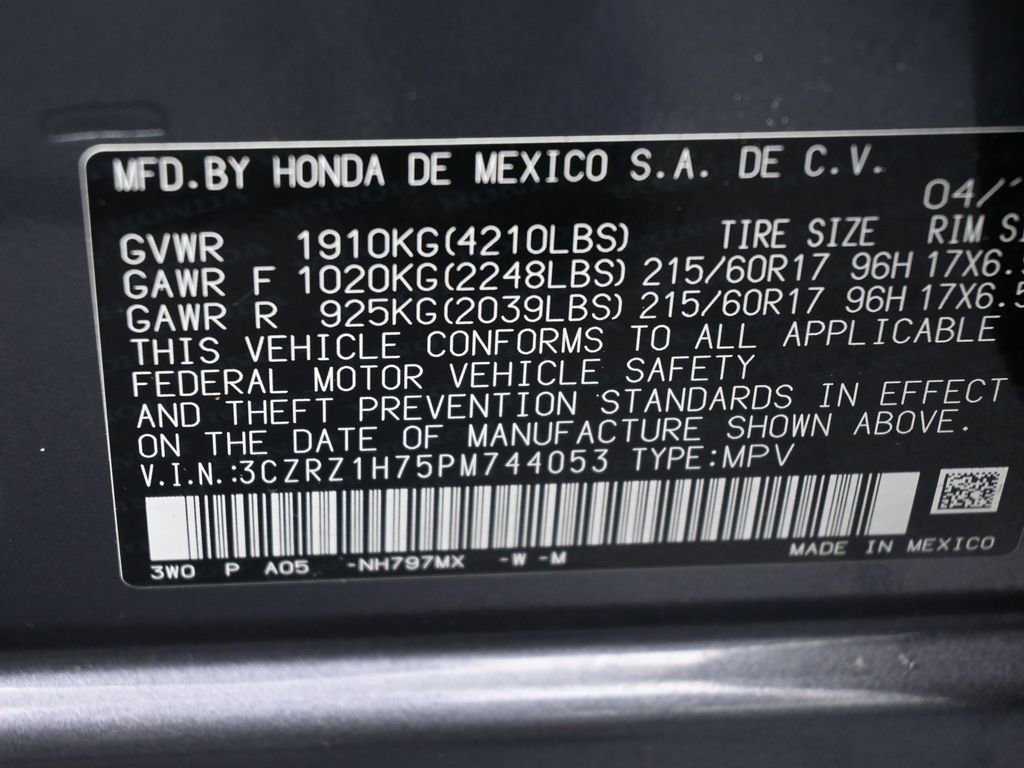 Used 2023 Honda HR-V EX-L image 18
