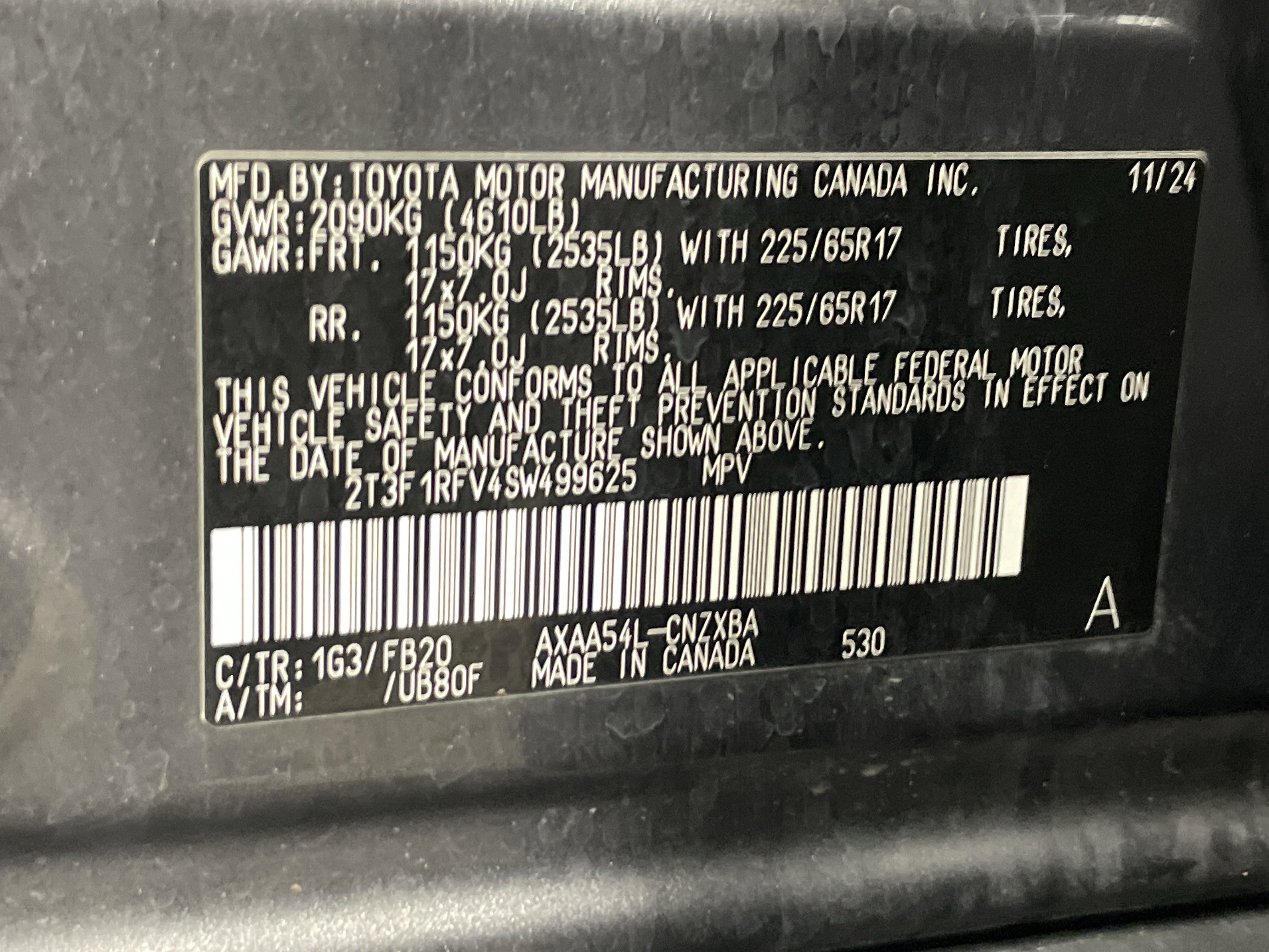 Certified 2025 Toyota RAV4 LE image 36