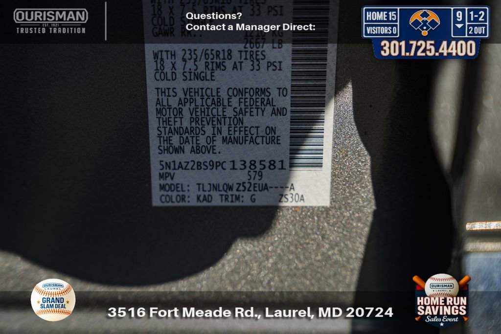 Used 2023 Nissan Murano SV AWD/4WD image 40