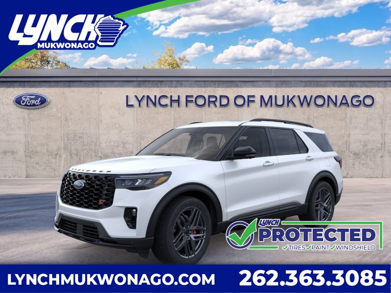 New 2026 Ford Explorer ST w/ Sun And Sound Package