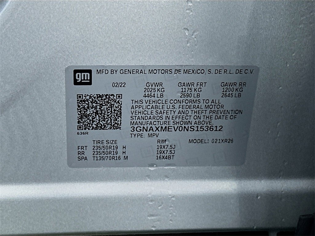 Used 2022 Chevrolet Equinox RS image 32