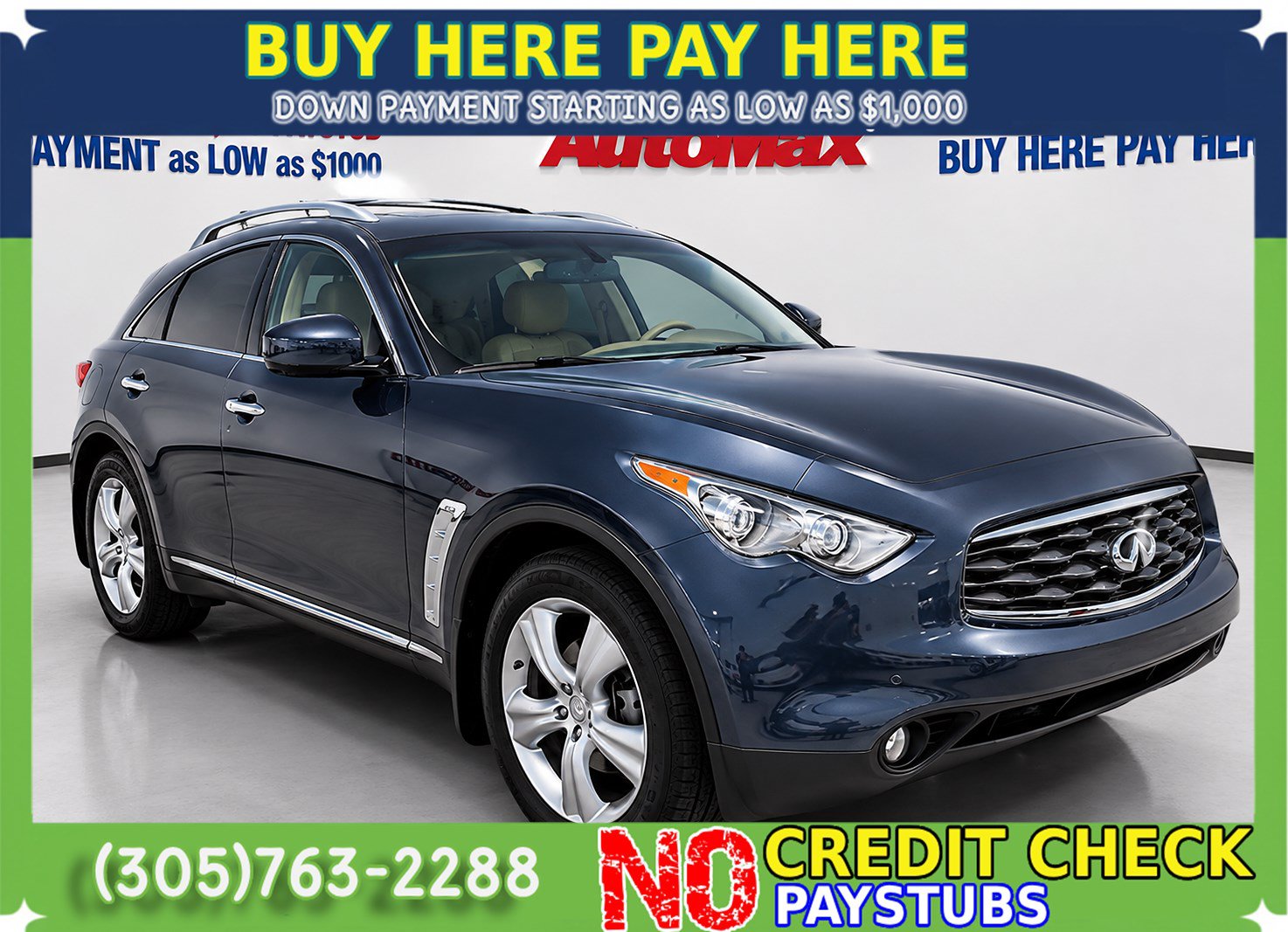 Used 2011 INFINITI FX35 AWD w/ Premium Pkg