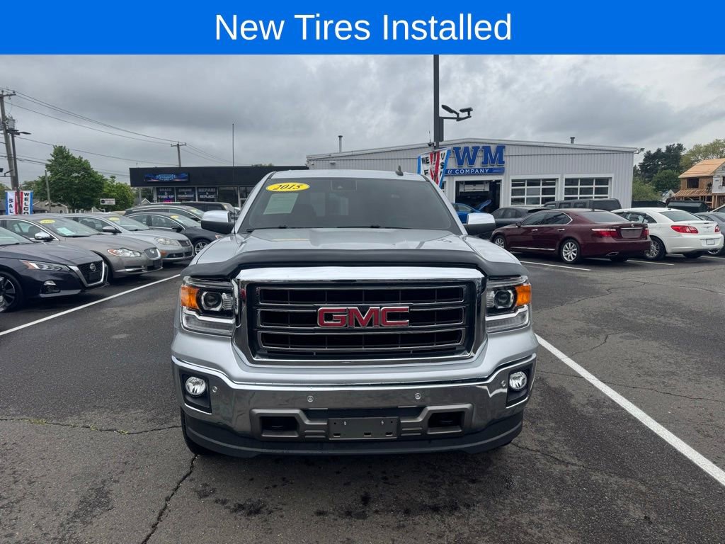 Used 2015 GMC Sierra 1500 SLT w/ SLT Crew Cab Value Package AWD/4WD image 2