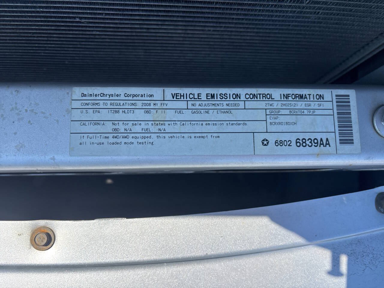 Used 2008 Dodge Dakota Laramie AWD/4WD image 24