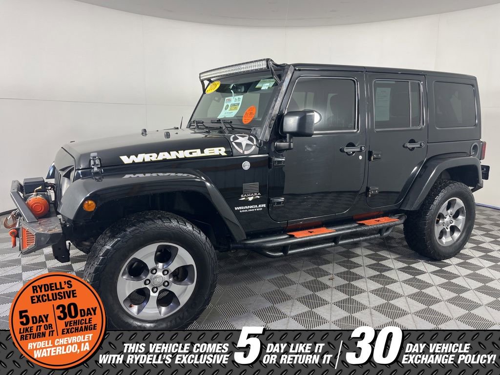 Used 2016 Jeep Wrangler Unlimited Sahara w/ Connectivity Group image 10