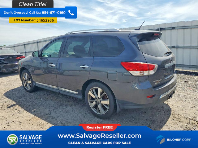 Used 2014 Nissan Pathfinder Platinum w/ Platinum Premium Package FWD image 3