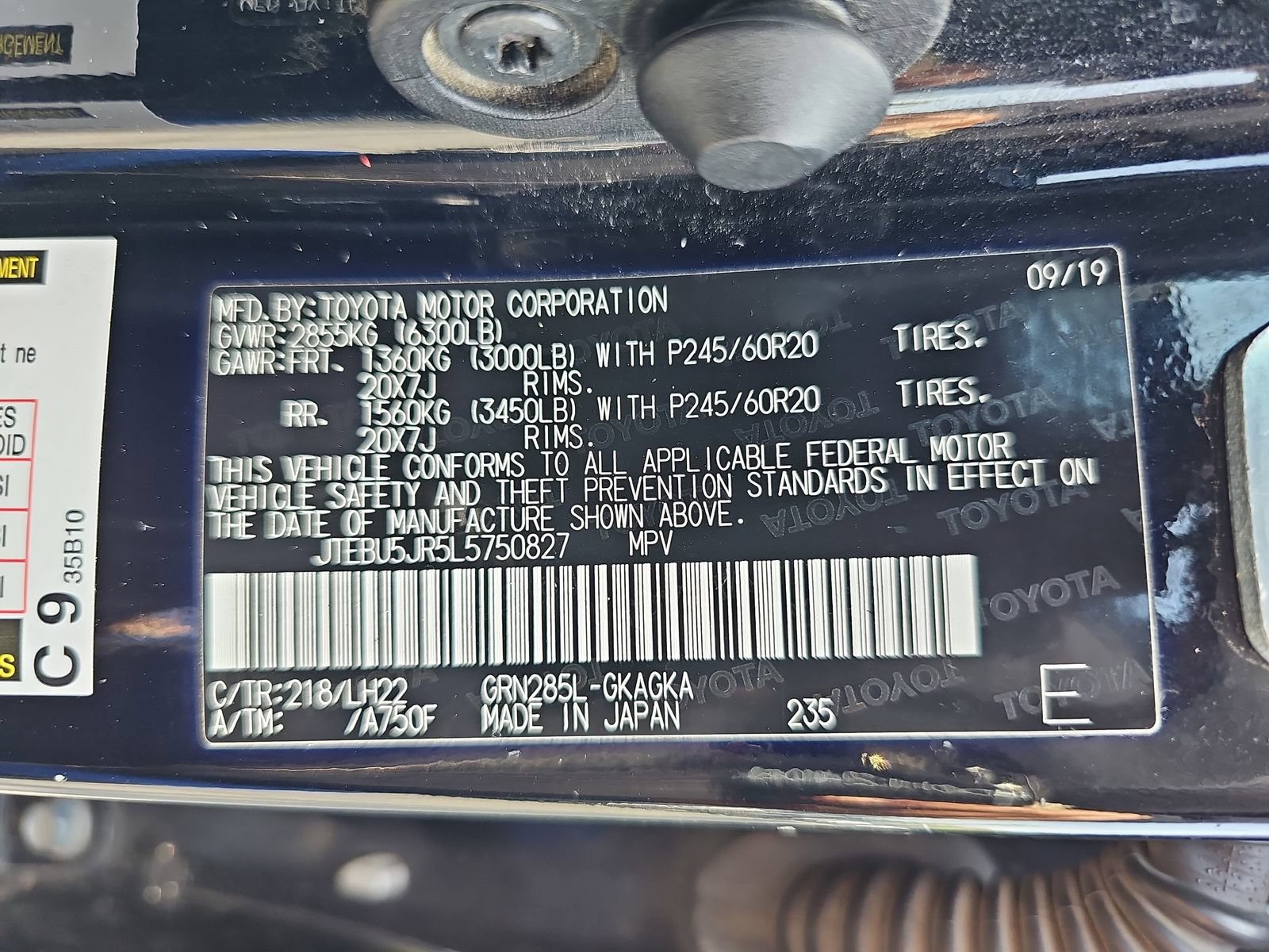 Used 2020 Toyota 4Runner Nightshade AWD/4WD image 38