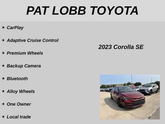 Used 2023 Toyota Corolla SE FWD image 19