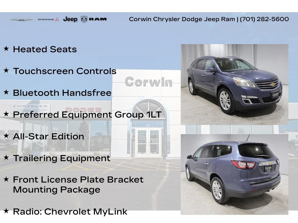Used 2014 Chevrolet Traverse LT w/ All-Star Edition FWD image 8