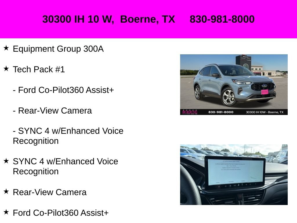 Used 2025 Ford Escape ST-Line w/ Tech Pack #1 FWD image 10